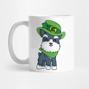 St Patricks Day Leprechaun Dog Mug